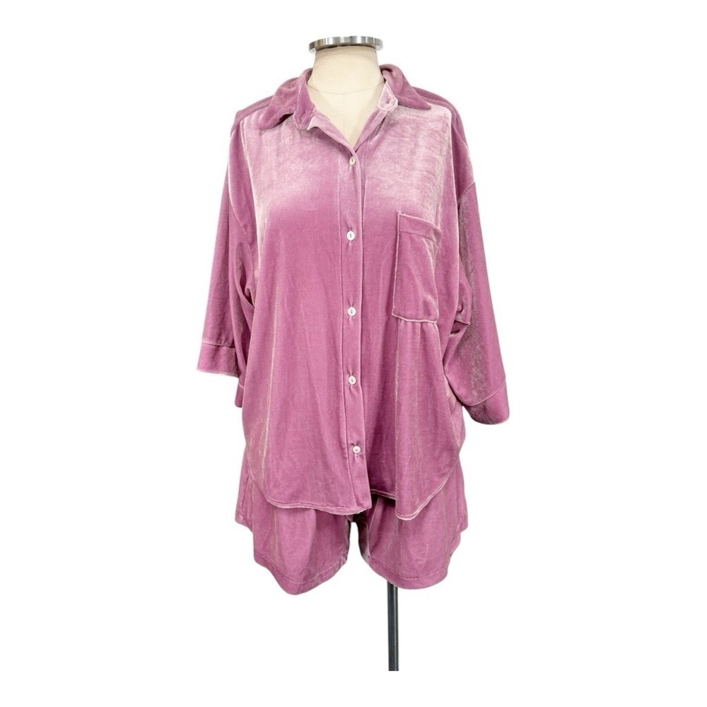 Laina Rauma Velour Pajama Set Size XS